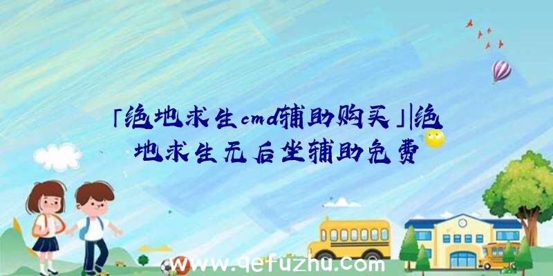 「绝地求生cmd辅助购买」|绝地求生无后坐辅助免费